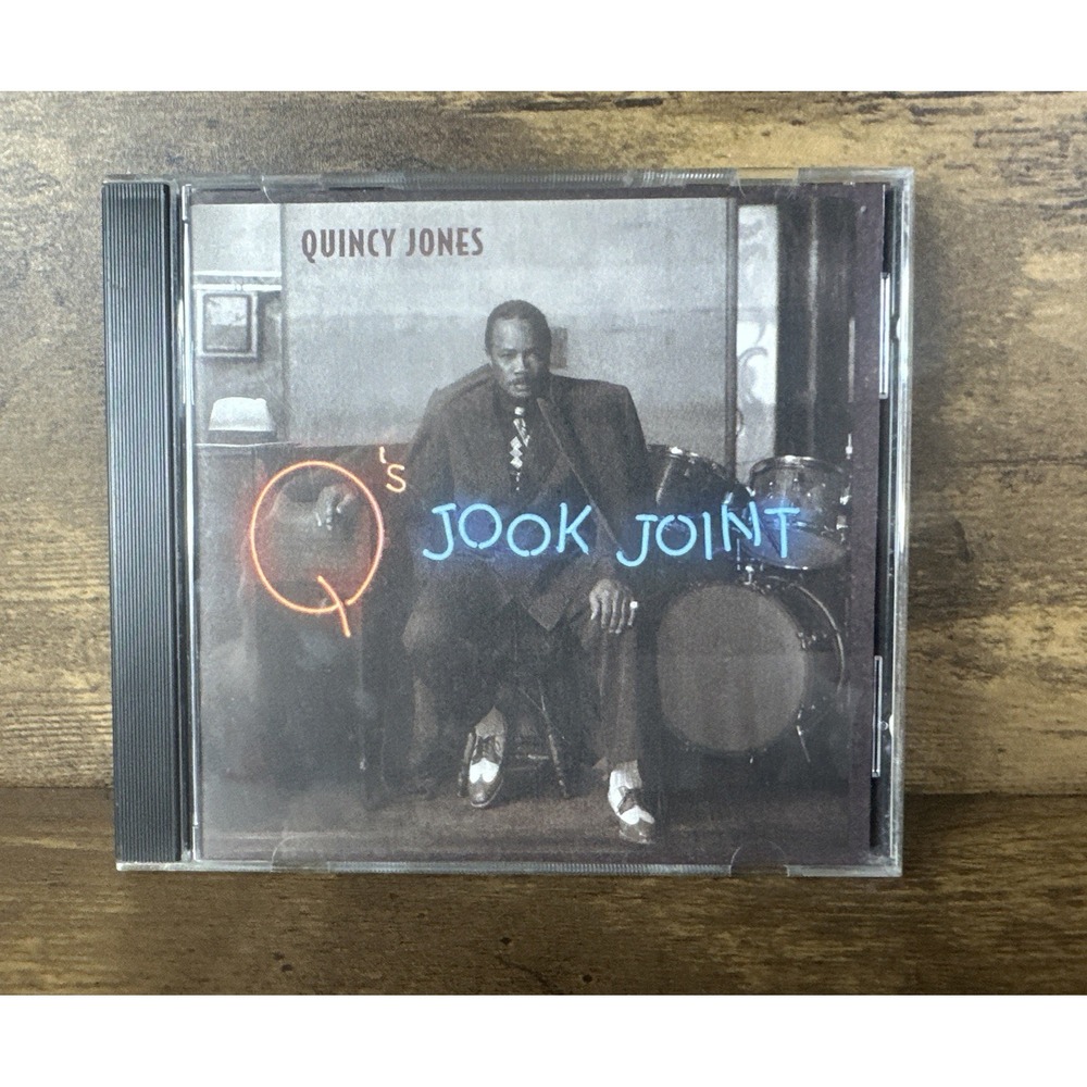 Q's Jook Joint by Quincy Jones (CD, Nov-1995, Qwest) Tested Working Fast Shippin